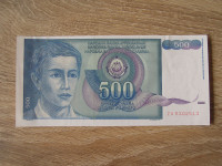 Jugoslavija 1990 500 dinarjev ZA-