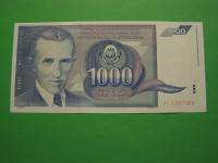 JUGOSLAVIJA 1991 - 1000 DIN - PRODAM