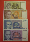 JUGOSLAVIJA 1991 - SET BANKOVCEV - PRODAM