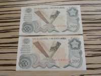 Jugoslavija 200 dinarjev 1990 - zgornji