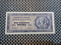 Jugoslavija,500 dinara,1950g//Unc