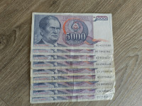 Jugoslavija 5000 dinarjev
