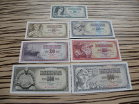 Jugoslavija lot 5 - 1000 dinarjev - UNC