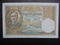 KRALJEVINA JUGOSLAVIJA 50 dinara 1931 UNC