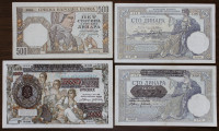 Lot - 4 bankovca - 1929/41