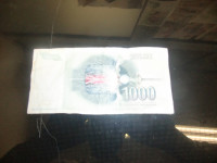 PAPIRNATI BANKOVC JUGOSLAVIJA
