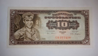 Prodam bankovec 10 dinarjev 1965