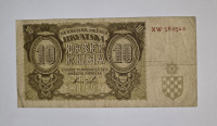Prodam bankovec 10 kun Hrvaška 1941