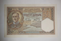 Prodam bankovec 50 dinarjev 1931 xf