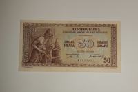 Prodam bankovec na sliki 50 dinarjev 1946