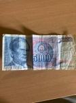 Različni bankovci stare jugoslavije