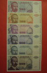 REPUBLIKA SRPSKA 1993 (KOČIĆ) - SET BANKOVCEV - PRODAM