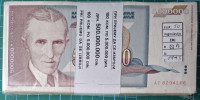 Sveženj 100 kom. 5 milijard dinarjev 1993 ZRJ Jugoslavija VF