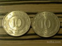 Jugoslavija 10 dinarjev 1976,77