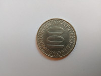 100 dinarjev, kovanci, l. 1985, 87 in 88