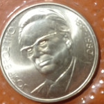1000 dinarjev 1980 , Tito srebrnik