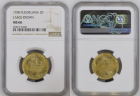 2 Dinara 1938 NGC MS 66