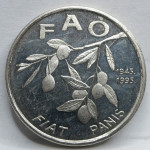 HRVAŠKA 20 lip lipa 1995 FAO Spominski UNC