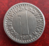 Jugoslavija 1 novi dinar 1999