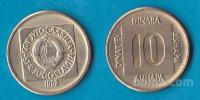 JUGOSLAVIJA - 10 dinara 1989