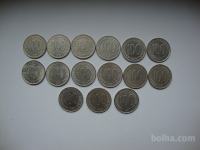 JUGOSLAVIJA 100.DINARJEV L.1987 16.kom.