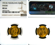 Jugoslavija DUKAT 1931 NGC MS 64 PTICE / BIRDS