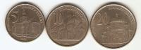 KOVANCI 1,2,5,10,20 dinarjev 2003 Srbija