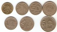 KOVANCI 1,5,10,50 par 1,2,5, dinarjev Jugoslavija