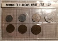 Kovanci FLR Jugoslavije od leta 1953 do 1955