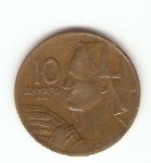 KOVANEC  10 dinarjev  1963  Jugoslavija