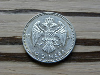 Kraljevina Jugoslavija 10 dinara 1931