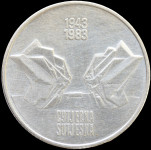 LaZooRo: Jugoslavija 10 Dinara 1983 XF / UNC Sutjeska brez poti