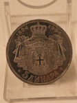 Srebrnik 5 dinarjev 1904 Srbija
