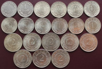 YU - Lot - 1 i 2 dinara