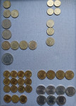 Zbirka kovancev YU dinarjev 1978 do 1990 XF