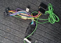 Iso Din adapter kabel  konektor za radio Sony