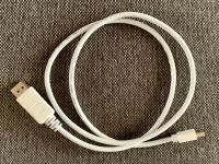 DisplayPort-DisplayPort mini kabel 1 m