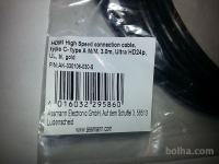 HDMI type-c / type-a M/M 3m