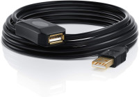 USB 2.0 aktivni podaljšek z vgrajenim ojačevalcem, 5m