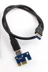 USB kabel in PCI priklop za riser