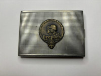 Nemčija. Tretji rajh. Stara vojaška tabakera iz druge svetovne vojne.