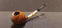 TOBAČNA KADILSKA PIPA FAJFA HS STUDIO BAMBOO ACORN OVALNA