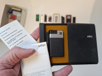 Vintage Vžigalnik BRAUN (Duo/Mach 2) - Oblikovanje Dieter Rams - NOVO