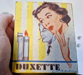 Zbirateljski komplet: 7x vintage Duxette vžigalniki-Semperit, novi