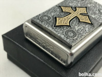 ZIPPO original Viking Celtic Golden Cross (14K zlat vložek) - NOV!