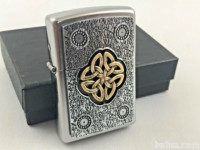 ZIPPO original Viking Celtic Golden Knot (14K zlat vložek) - NOV!