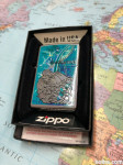 ZIPPO original vžigalnik AQUARIUS (nebeško znamenje vodnar) - NOV!