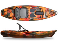 Kajak za ribolov Feelfree Moken 10 PDL Fire Camo orange camo