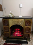 Električni Keramični Kamin z Termostatom