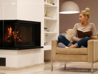 Kamin na drva za centralno ogrevanje Nemo 2B z izjemnim 25% popustom!